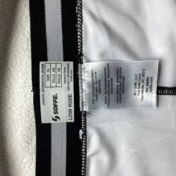 Soffe Dri Capri Leggings Low Rise in Black, White, Gray Women's Sz XL Activewear - Picture 3 of 4